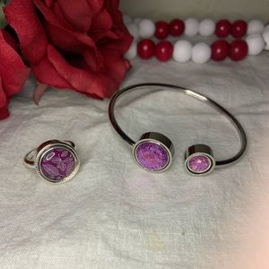 Magnabilities Size 9 Ring and Flexible Size M Bracelet